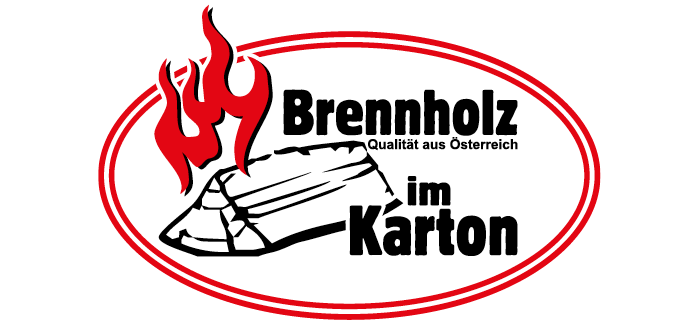 Logo Brennholz im Karton